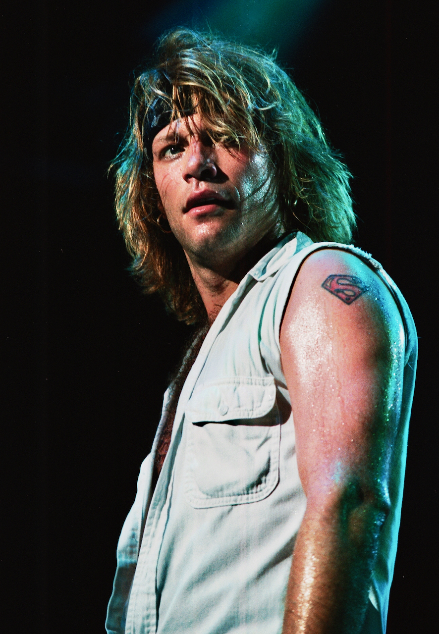 Jon Bon Jovi concert picture from August 1995